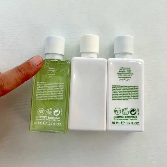 Hermes Un Jardin Sur Le Nil Bath Travel Bath & Gift Set - Picture 4 of 4